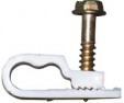 Perfect Vision Dual Flex Grip Clip with Screw for RG6 (bag of 100)
