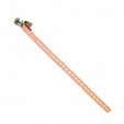 Thomas & Betts 12" Copper Ground Strap - UL Listed