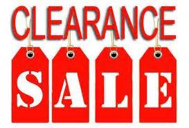 Clearance Sale